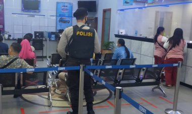 Antisipasi Gangguan Kamtibmas, Sat Samapta Gelar Patroli Di Objek Vital Dan Perkantoran 