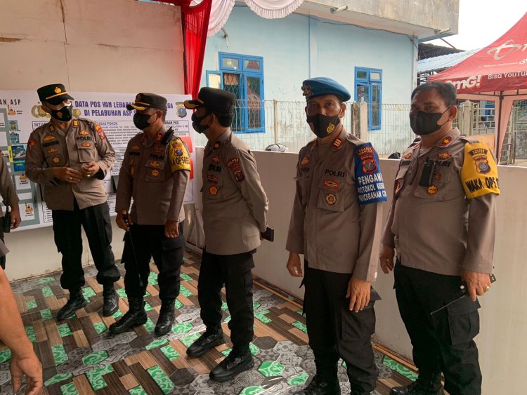 KAPOLRES SIBOLGA CHEK POS PAM