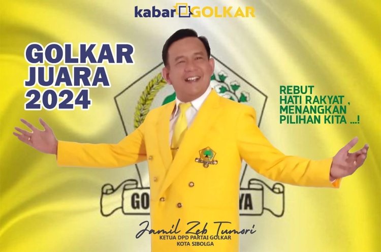 Erlangga Dihina! Ketua Golkar Sibolga : "Siap Terima Tantangan Haris"