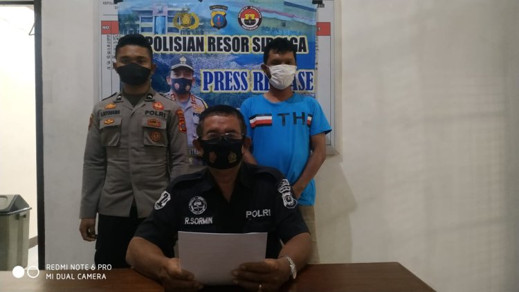3 Kali Keluar Masuk Penjara, Residivis Bapak Satu Anak Kembali Ditangkap Polisi Saat Jalan Di Jl Horas