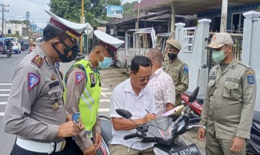 Hasil Operasi Zebra Toba 2022 Di Polres Sibolga, Tilang Teguran Capai 288