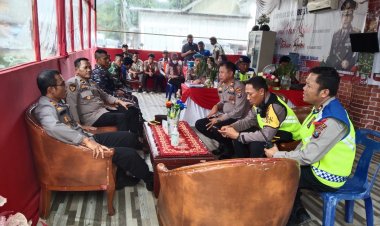Kapolres Sibolga chek  Pos Pelayanan Aido Dan Pelabuhan Lama