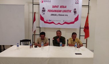 Bawaslu Sibolga gelar Raker Teknis Pengawasan Logistik Pemilu 2024